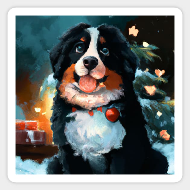 Bernese mountain dog sticker cheap